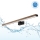 Brilagi - LED-spegelbelysning för badrum WOODY MIRROR 3 i 1 LED/15W/230V 80 cm IP44 svart/ek/valnöt