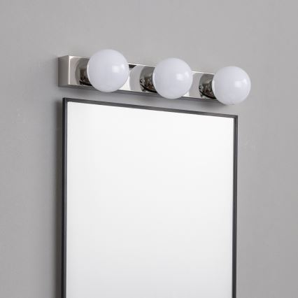 Brilagi - LED-belysning till badrumsspegeln HOLLYWOOD 3xLED/3W/230V 39 cm IP44 blank krom