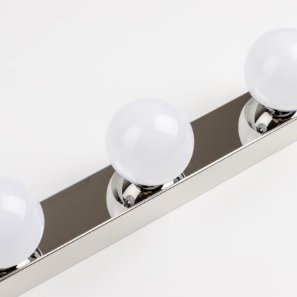 Brilagi - LED-belysning till badrumsspegeln HOLLYWOOD 3xLED/3W/230V 39 cm IP44 blank krom