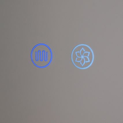 BRILAGI - LED-spegelskåp för badrum med bakgrundsbelysning NOTO SINGLE 60x65 cm