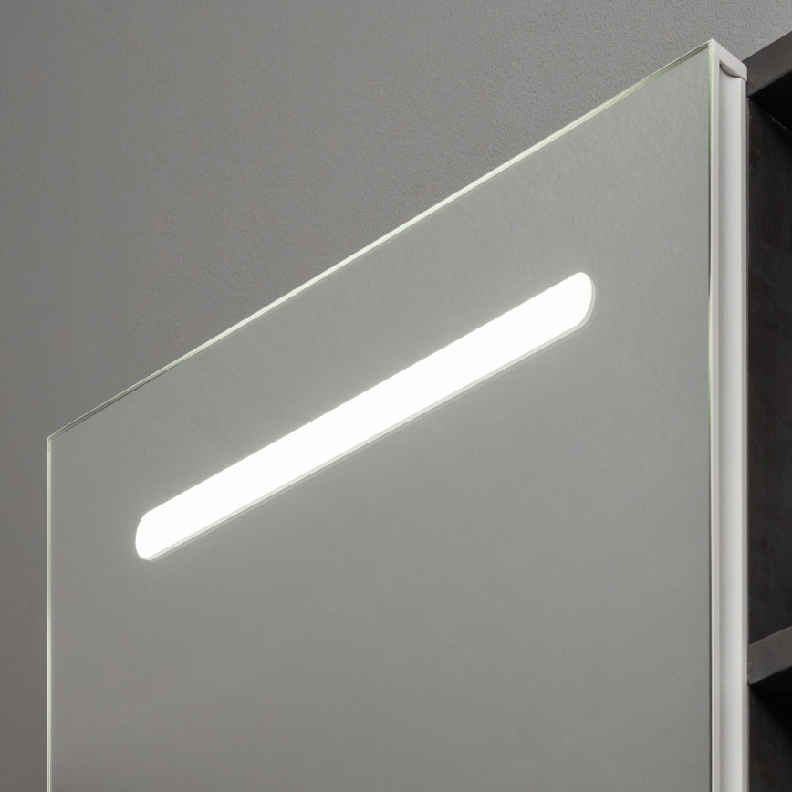 BRILAGI - LED-spegelskåp för badrum med integrerad belysning TRABIA SINGLE 60x70 cm