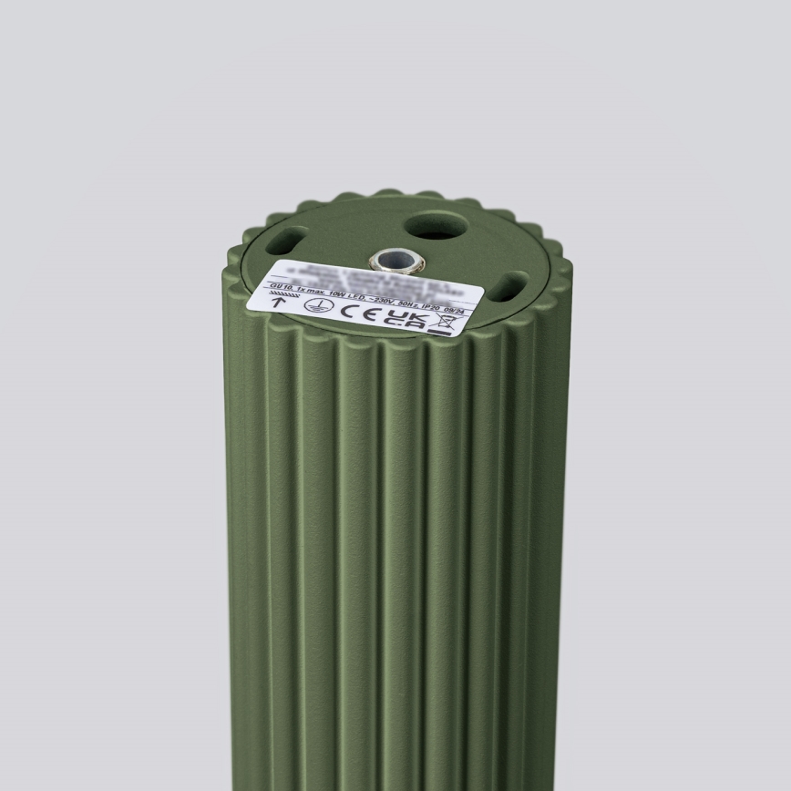 Brilagi - LED-spot CRESTO 1xGU10/10W/230V 10 cm grön