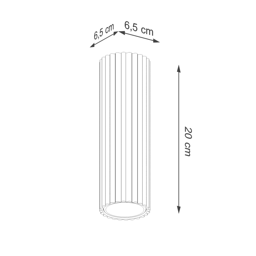 Brilagi - LED-spot CRESTO 1xGU10/10W/230V 20 cm guld