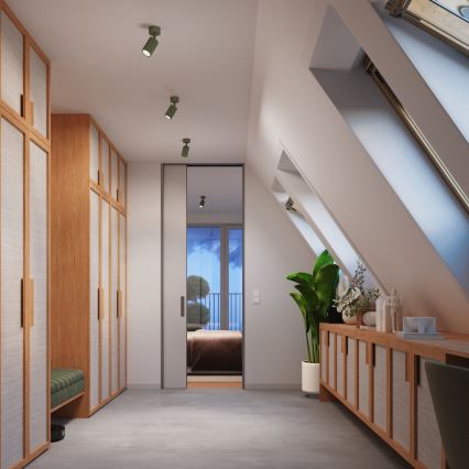 Brilagi - LED-spot CRESTO 1xGU10/10W/230V grön