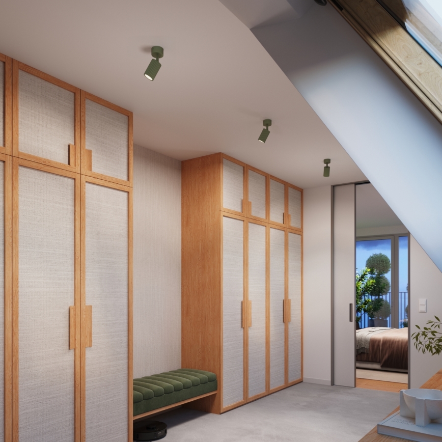 Brilagi - LED-spot CRESTO 1xGU10/10W/230V grön