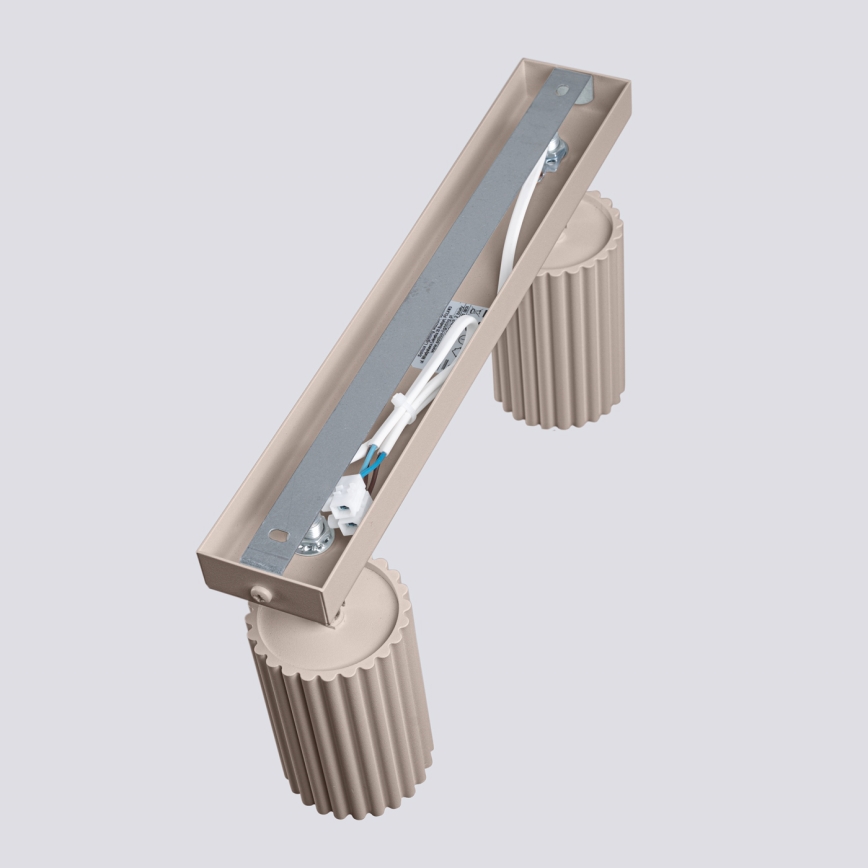 Brilagi - LED-spot CRESTO 2x GU10/10W/230V, taupe