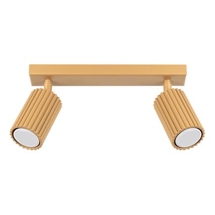 Brilagi - LED-spot CRESTO 2xGU10/10W/230V guld