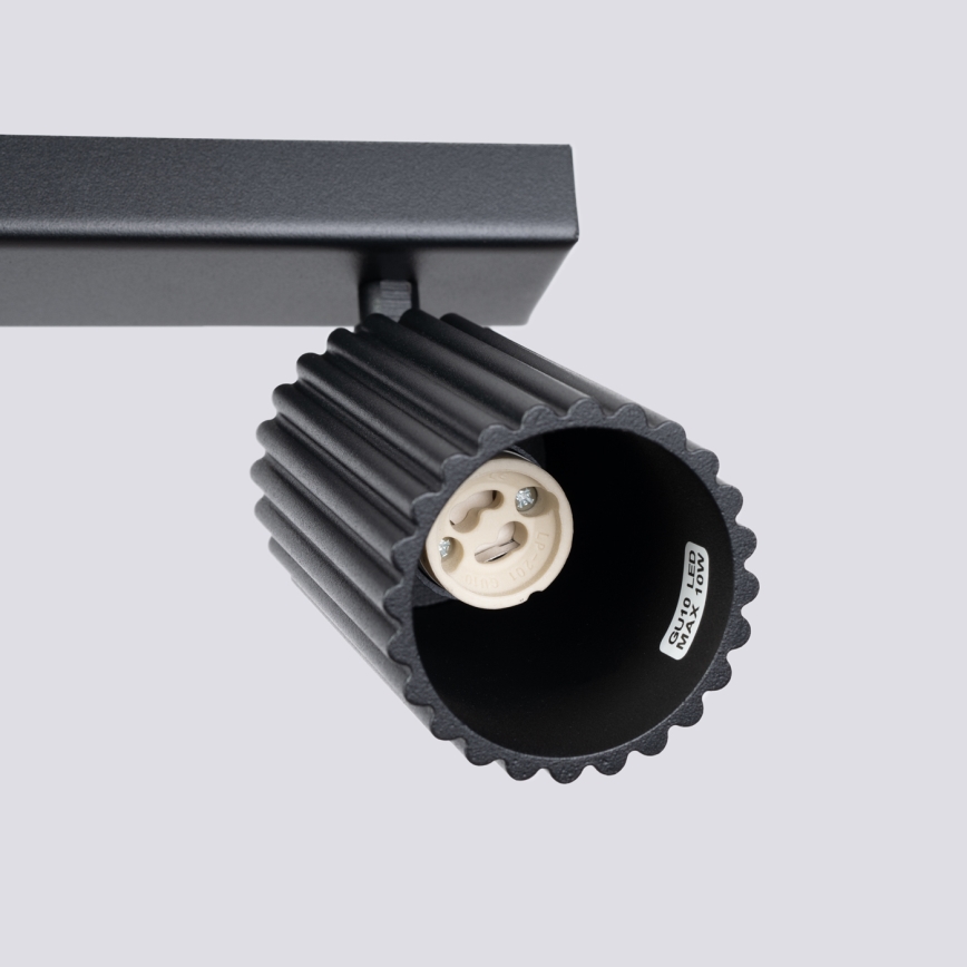 Brilagi - LED-spot CRESTO 2xGU10/10W/230V svart