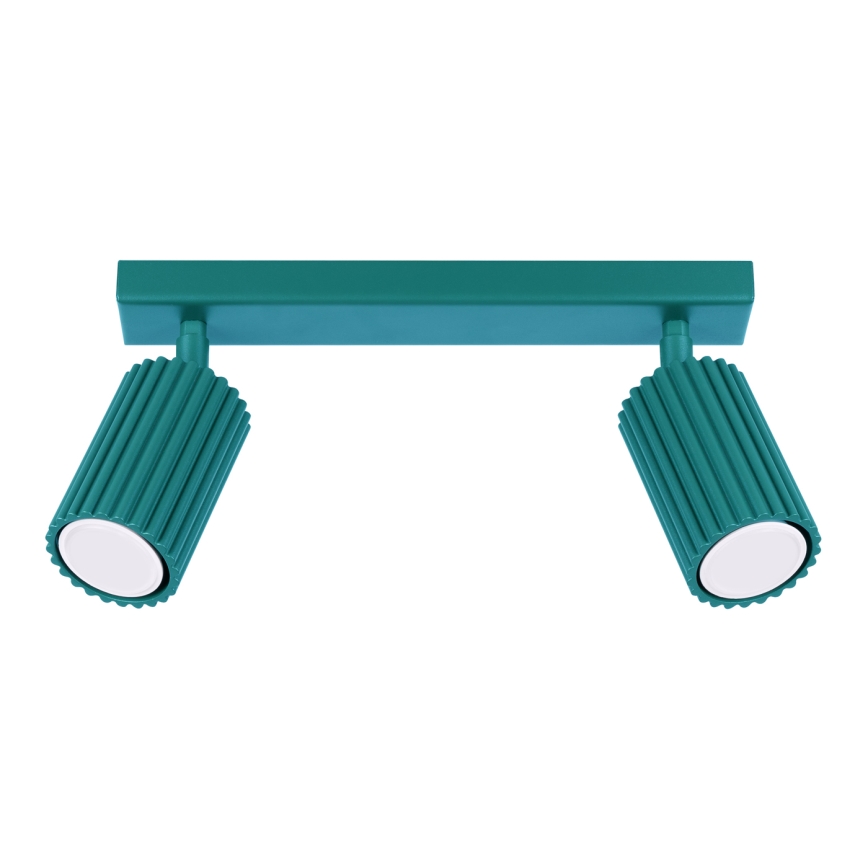 Brilagi - LED-spot CRESTO 2xGU10/10W/230V turkos