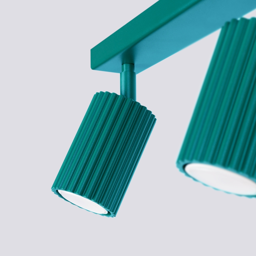 Brilagi - LED-spot CRESTO 2xGU10/10W/230V turkos