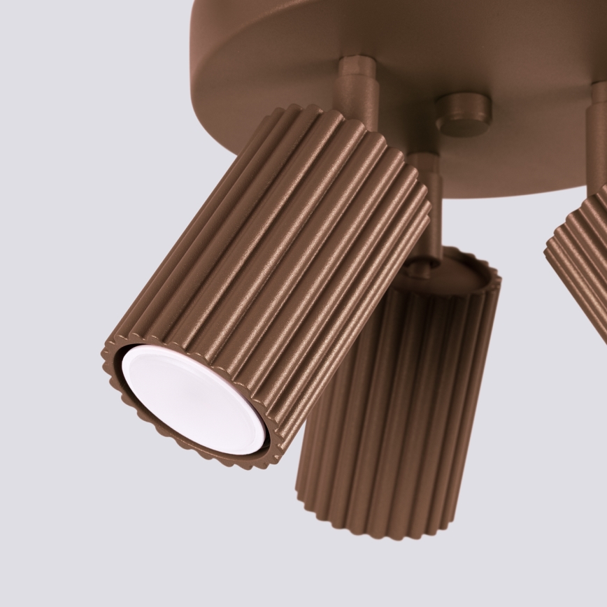 Brilagi - LED-spot CRESTO 3xGU10/10W/230V brun