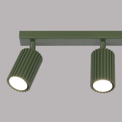 Brilagi - LED-spot CRESTO 3xGU10/10W/230V grön