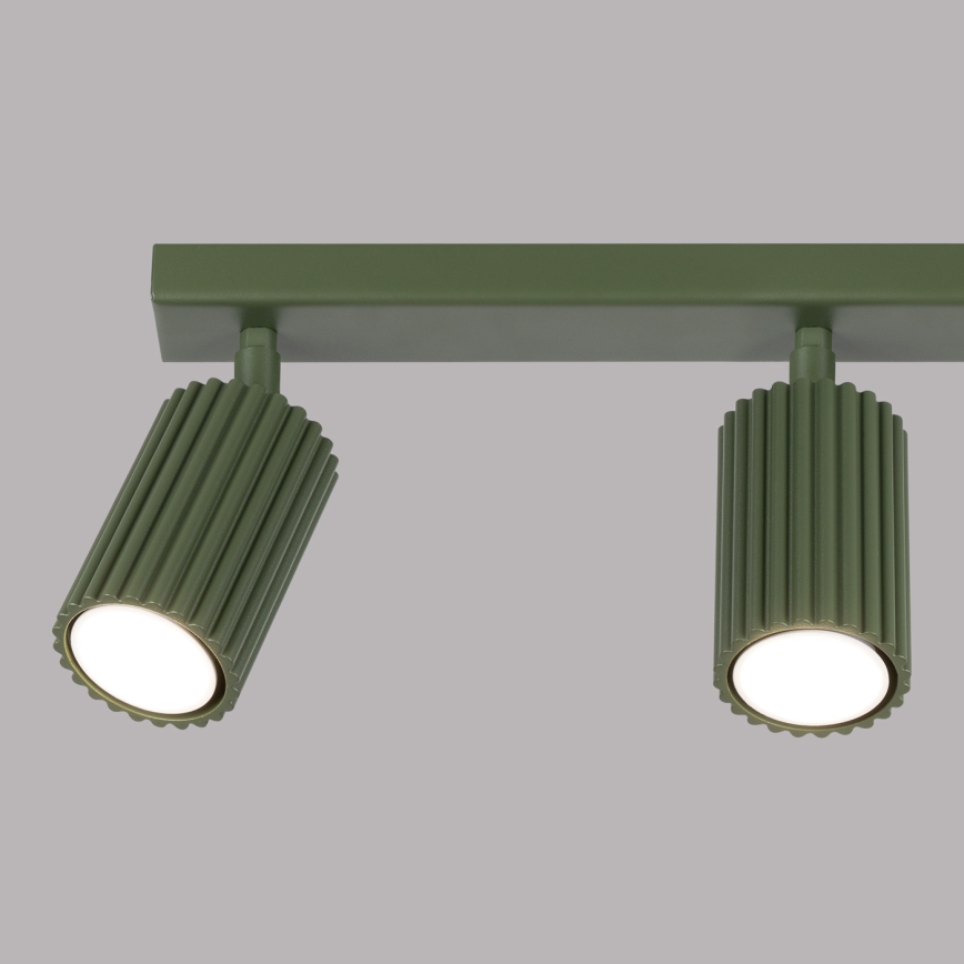 Brilagi - LED-spot CRESTO 3xGU10/10W/230V grön