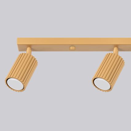 Brilagi - LED-spot CRESTO 4xGU10/10W/230V, guldfärgad