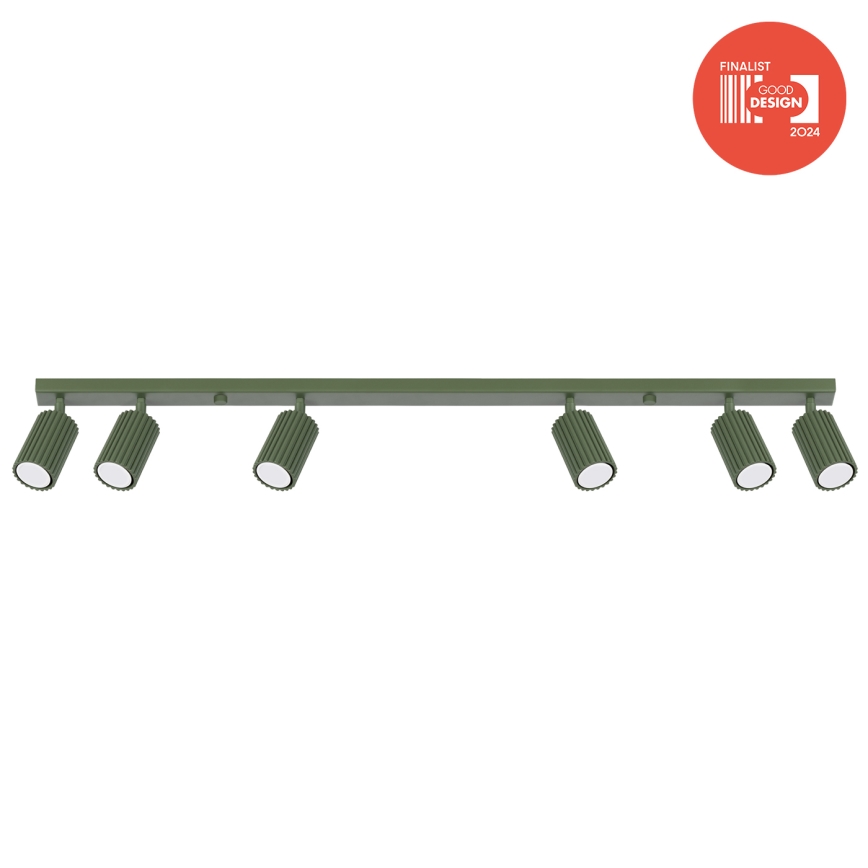 Brilagi - LED-spot CRESTO 6xGU10/10W/230V grön