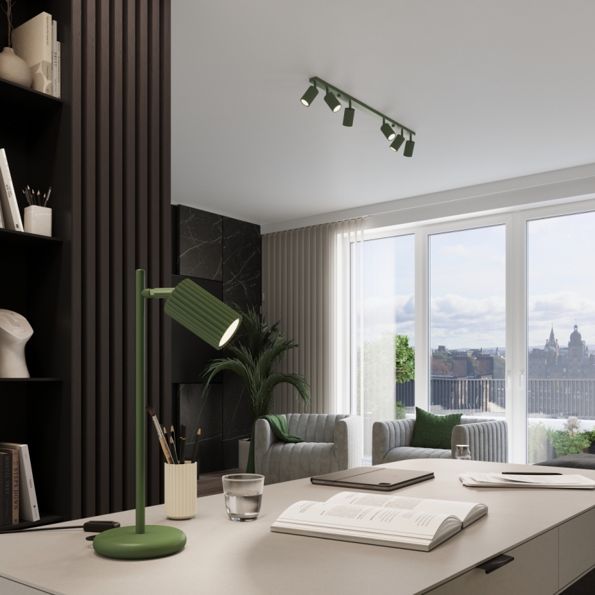 Brilagi - LED-spot CRESTO 6xGU10/10W/230V grön