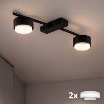 Brilagi - LED-spot MONO 2xGX53/12W/230V svart
