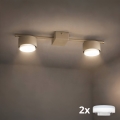 Brilagi - LED-spot MONO 2xGX53/13W/230V beige