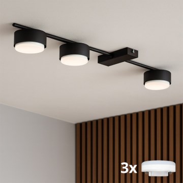 Brilagi - LED-spot MONO 3xGX53/12W/230V svart