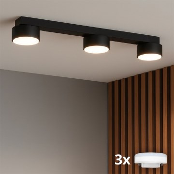 Brilagi - LED-spot MONO 3xGX53/12W/230V svart