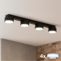 Brilagi - LED-spot MONO 4xGX53/12W/230V svart