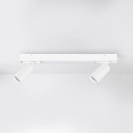 Brilagi - LED-spot SELE 2xGU10/30W/230V + LED/15W vit