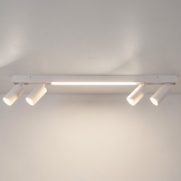 Brilagi - LED-spot SELE 4xGU10/30W/230V + LED/25W vit