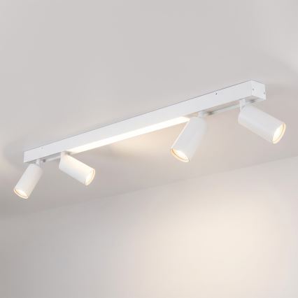 Brilagi - LED-spot SELE 4xGU10/30W/230V + LED/25W vit