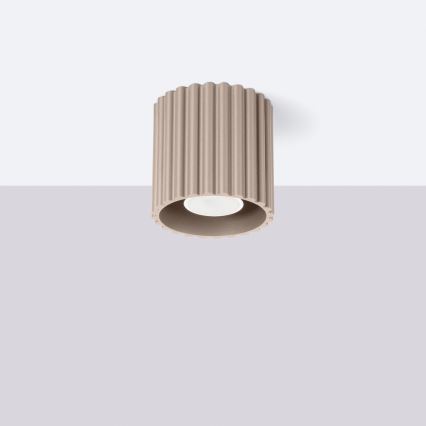 Brilagi - LED-spot SFERA 1xGU10/10W/230V Ø 10 cm taupe