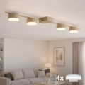 Brilagi - LED-spotarmatur MONO 4xGX53/12W/230V beige