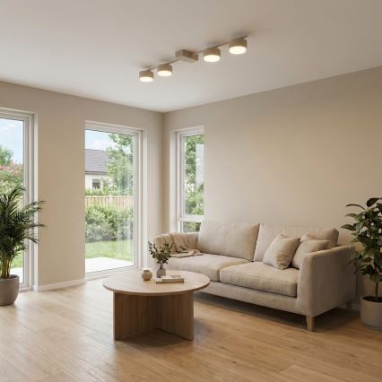 Brilagi - LED-spotarmatur MONO 4xGX53/12W/230V beige