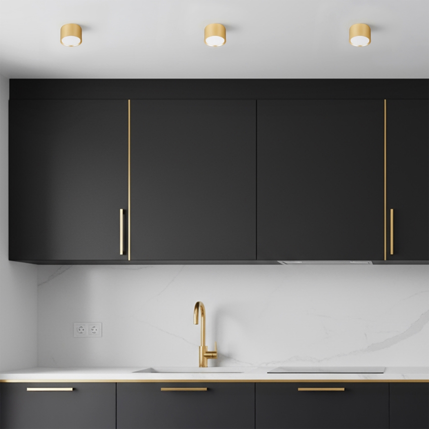 BRILAGI - LED Spotarmatur SMOOTH 1xGX53/15W/230V 60x82 mm guld