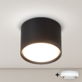 BRILAGI - LED Spotarmatur SMOOTH 1xGX53/15W/230V 60x82 mm svart
