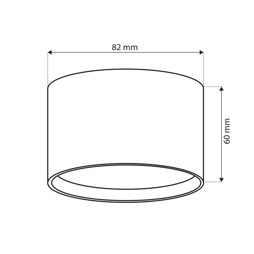 Brilagi - LED Spotarmatur SMOOTH 1xGX53/15W/230V guld