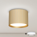 BRILAGI - LED Spotbelysning STRIPY 1xGX53/15W/230V 60x82 mm guld