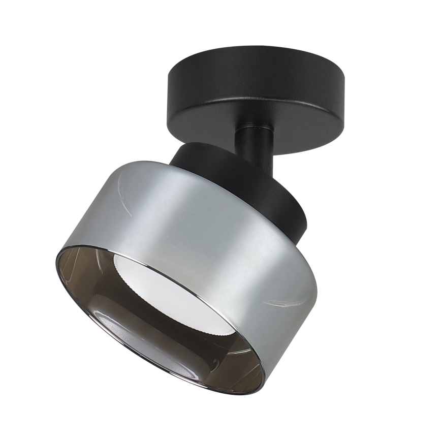 Brilagi - LED Spotlampa AURA LUX 1xGX53/30W/230V Ø 13 cm svart/rökfärgad