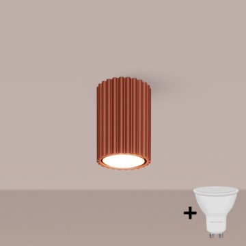 Brilagi - LED-spotlampa CRESTO 1x GU10/10W/230V 10 cm röd