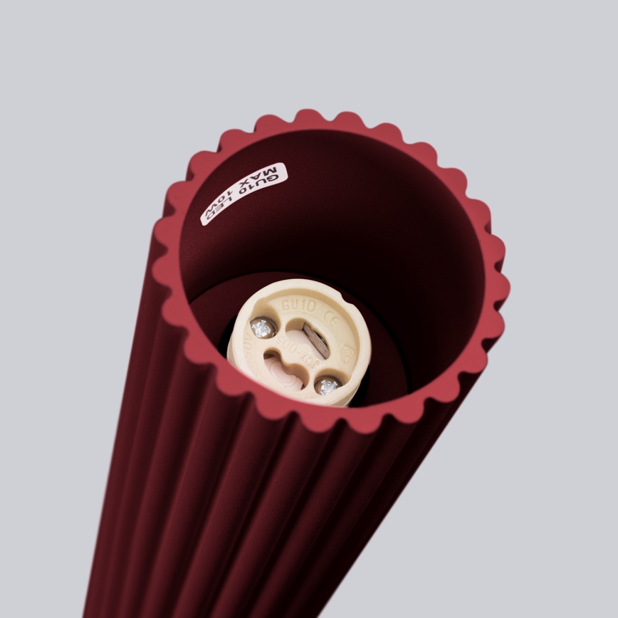 Brilagi - LED-spotlampa CRESTO 1xGU10/10W/230V 10 cm bordeaux