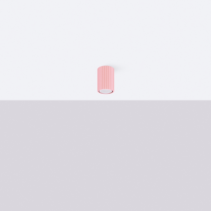 Brilagi - LED-spotlampa CRESTO 1xGU10/10W/230V 10 cm rosa