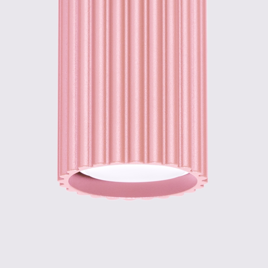 Brilagi - LED-spotlampa CRESTO 1xGU10/10W/230V 10 cm rosa