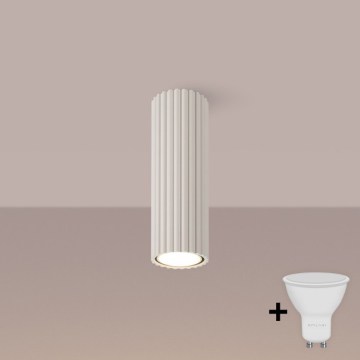 Brilagi - LED-spotlampa CRESTO 1xGU10/10W/230V 20 cm krämvit