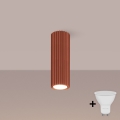 BRILAGI - LED-spotlampa CRESTO 1xGU10/10W/230V 20 cm orange