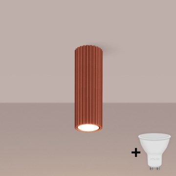 BRILAGI - LED-spotlampa CRESTO 1xGU10/10W/230V 20 cm orange