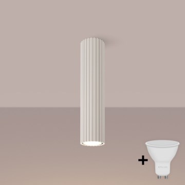 Brilagi - LED-spotlampa CRESTO 1xGU10/10W/230V 30 cm krämvit