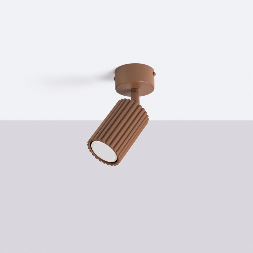 Brilagi - LED-spotlampa CRESTO 1xGU10/10W/230V brun