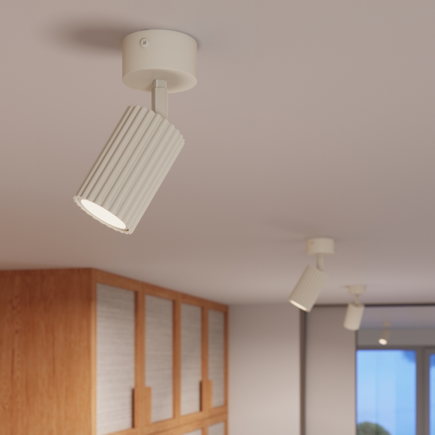 Brilagi - LED-spotlampa CRESTO 1xGU10/10W/230V krämfärgad