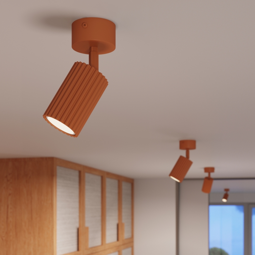 Brilagi - LED-spotlampa CRESTO 1xGU10/10W/230V röd