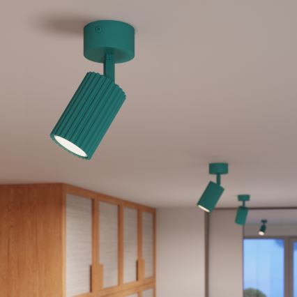 Brilagi - LED spotlampa CRESTO 1xGU10/10W/230V turkos