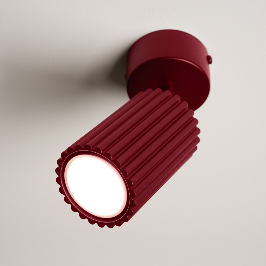 Brilagi - LED-spotlampa CRESTO 1xGU10/10W/230V vinröd