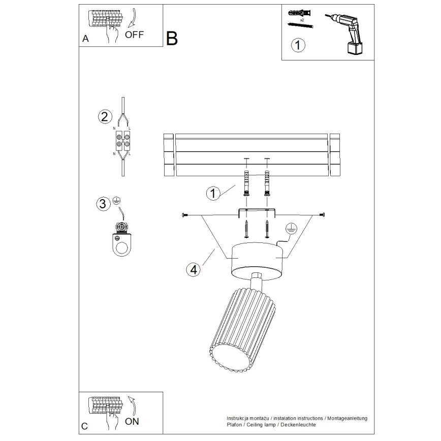 Brilagi - LED-spotlampa CRESTO 1xGU10/10W/230V vinröd